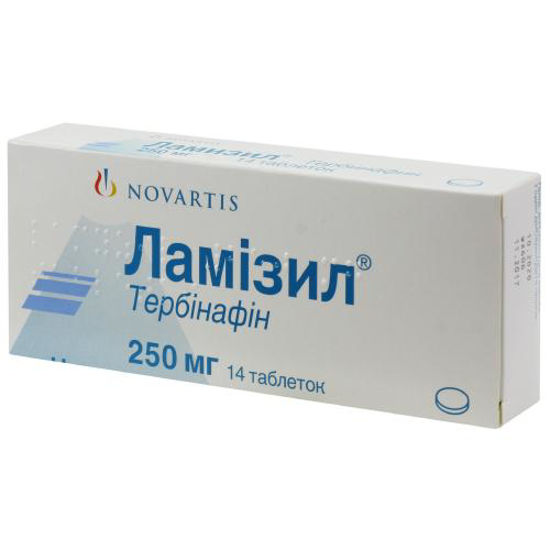 Ламізил таблетки 250 мг №14
